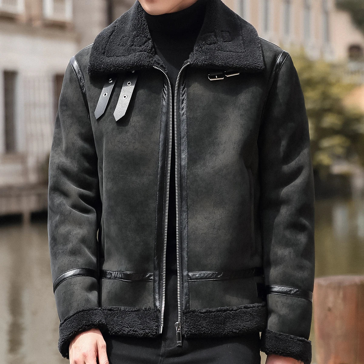 Shawn™ | Luxury Leather Jacket