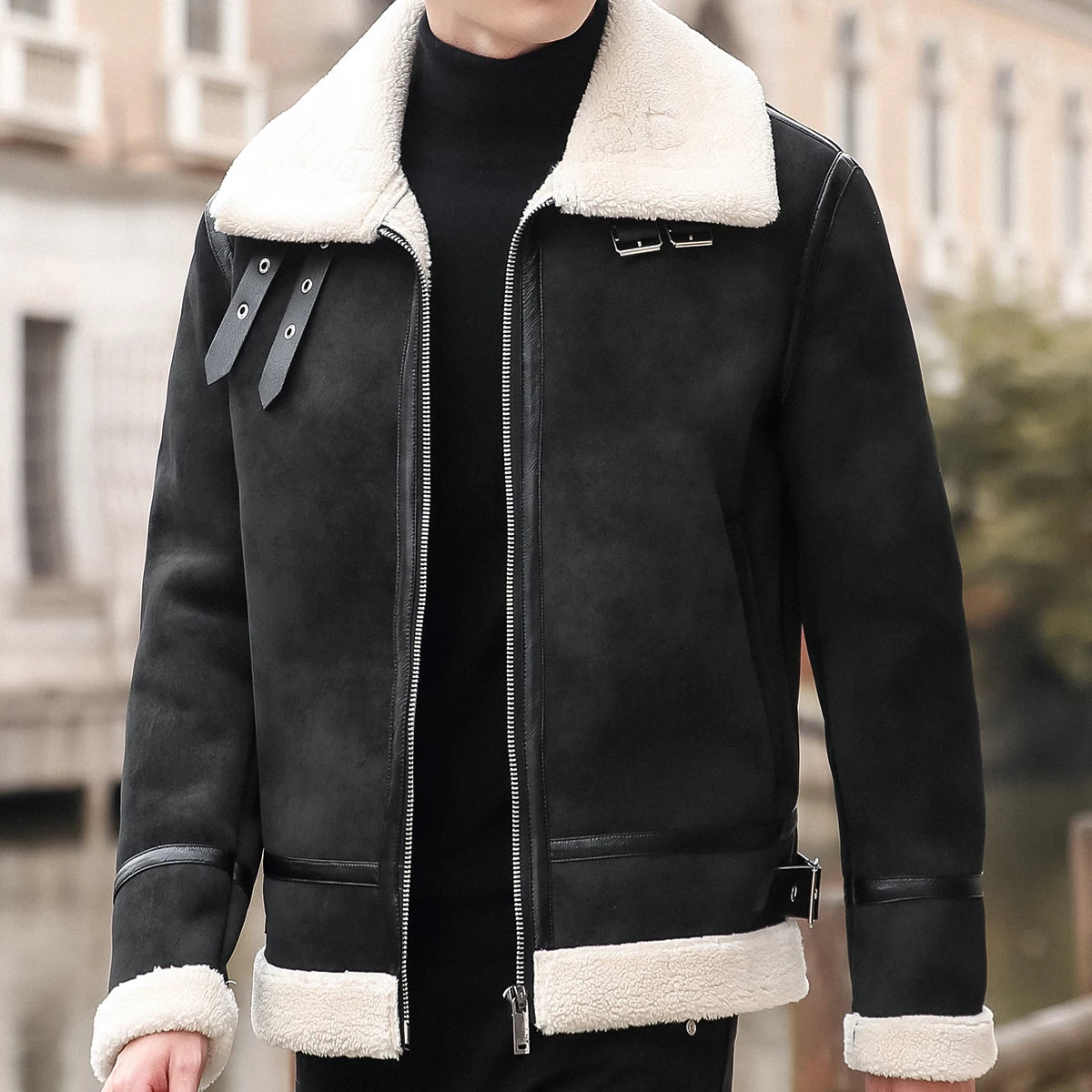 Shawn™ | Luxury Leather Jacket