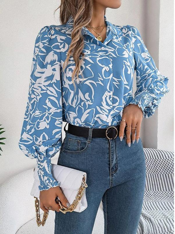 Gabbie | Elegant Flower Shirt