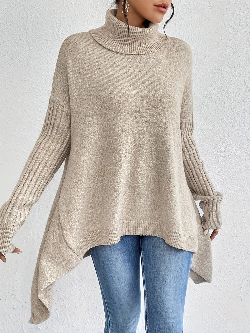 Melanie™ Long Turtleneck Sweater
