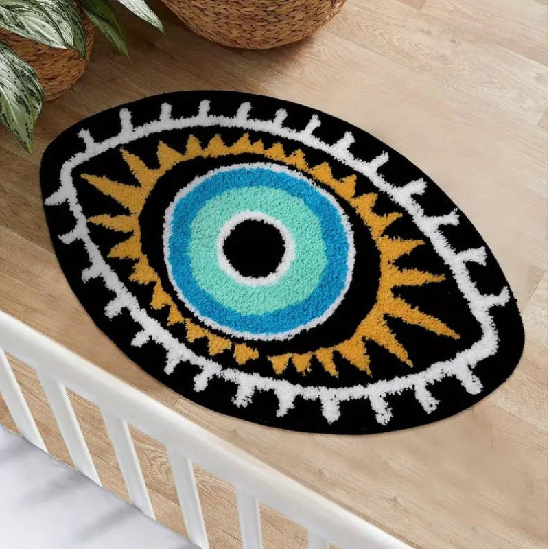 Evil Eye Plush Rug