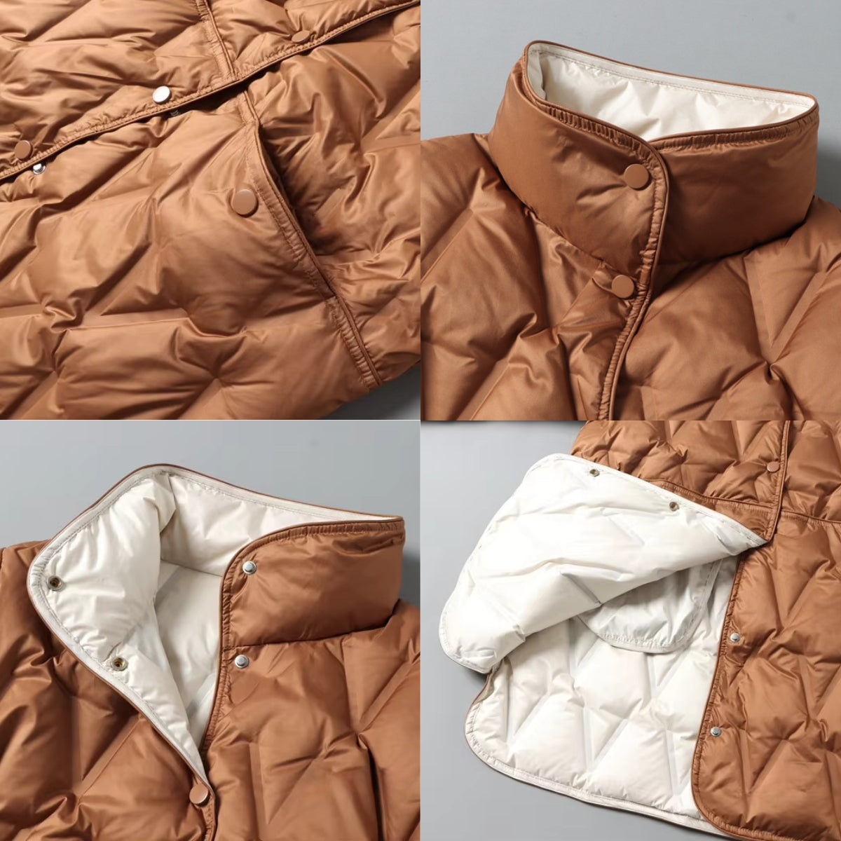 Claire™ | Quilted Down Jacket