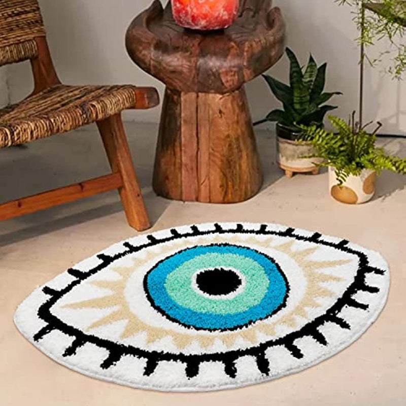 Evil Eye Plush Rug