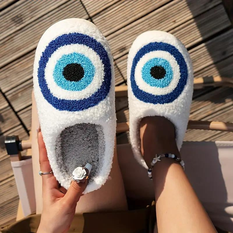 Evil Eye Cozy Slippers