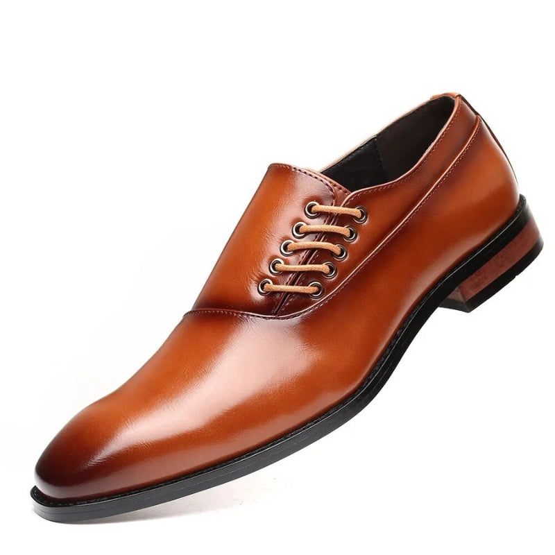 Ligie Genuine Leather Oxford