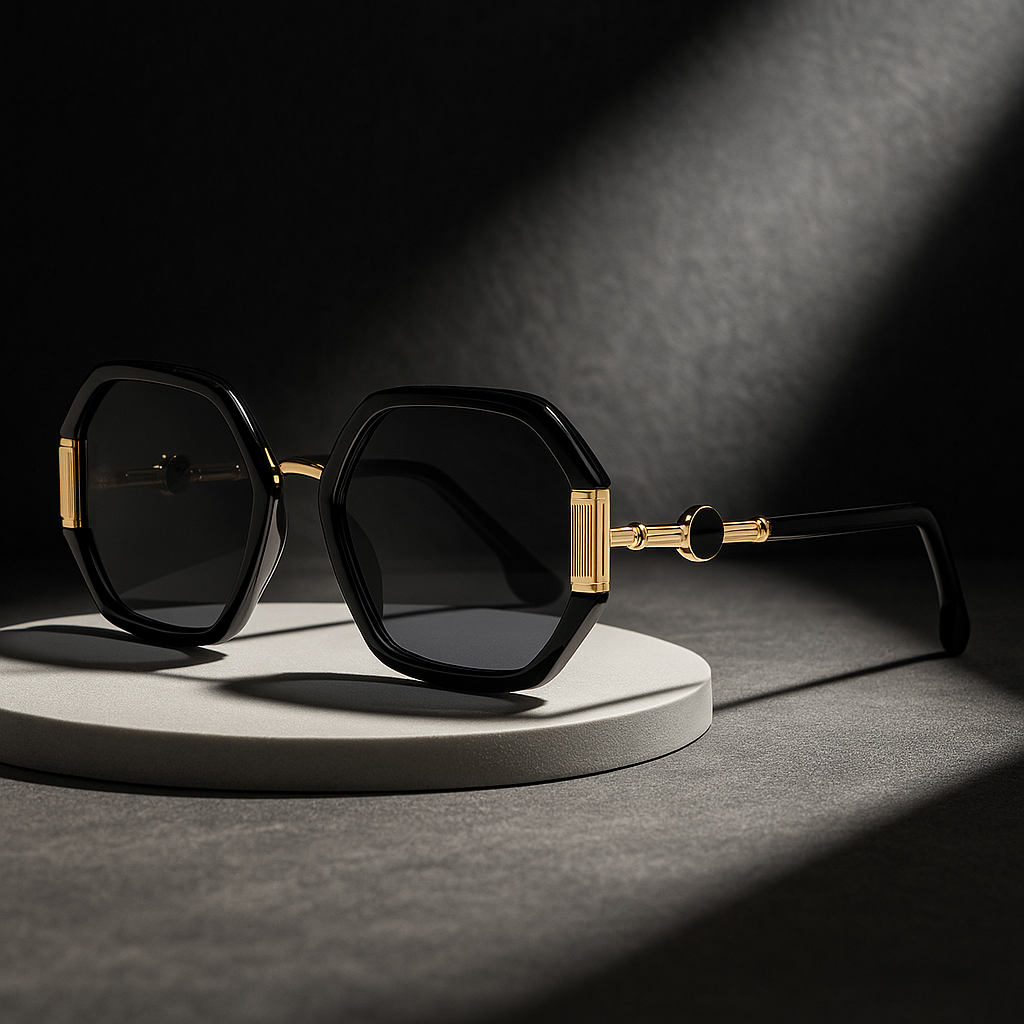 Leona™ Luxe Hex Sunglasses