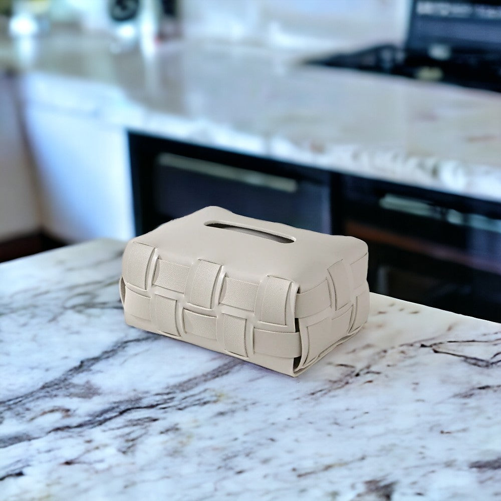 Leather Tissue Box