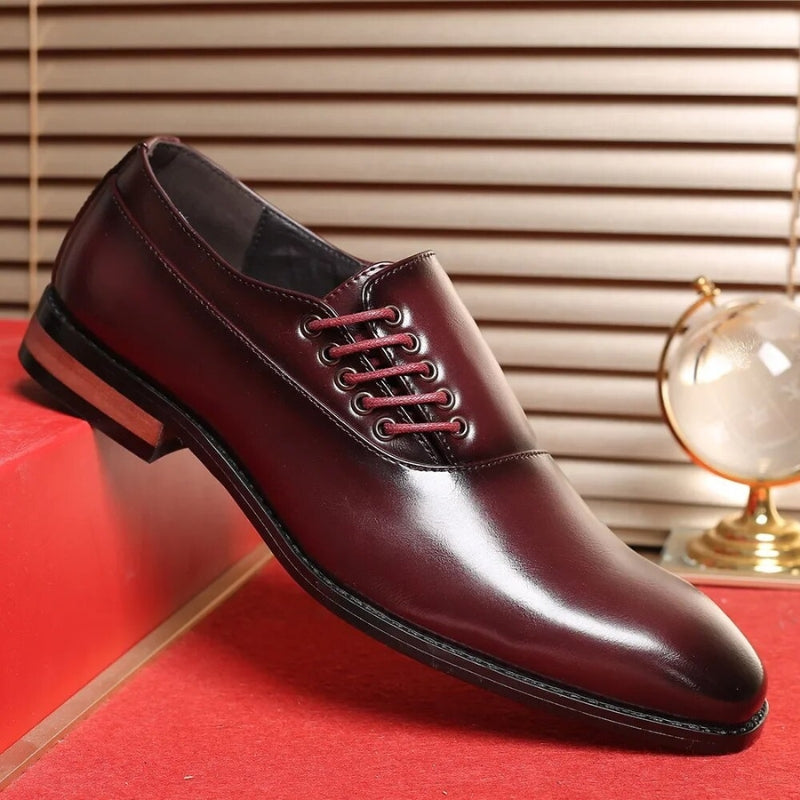 Ligie Genuine Leather Oxford