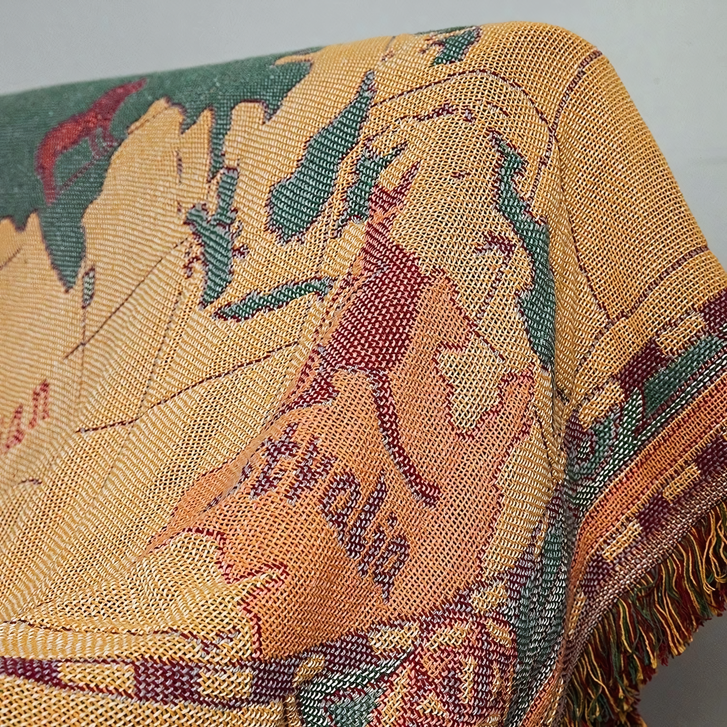 World Map Blanket