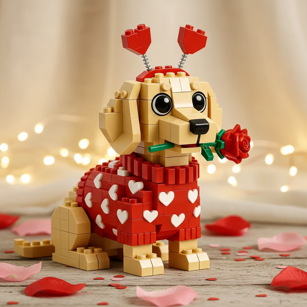Love Limited Edition Labrador Brick Set