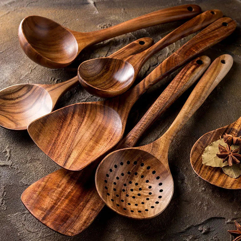 Wooden Utensil Set