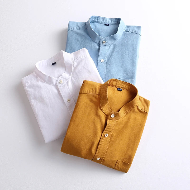 Walker™ | Modern Mandarin Shirt