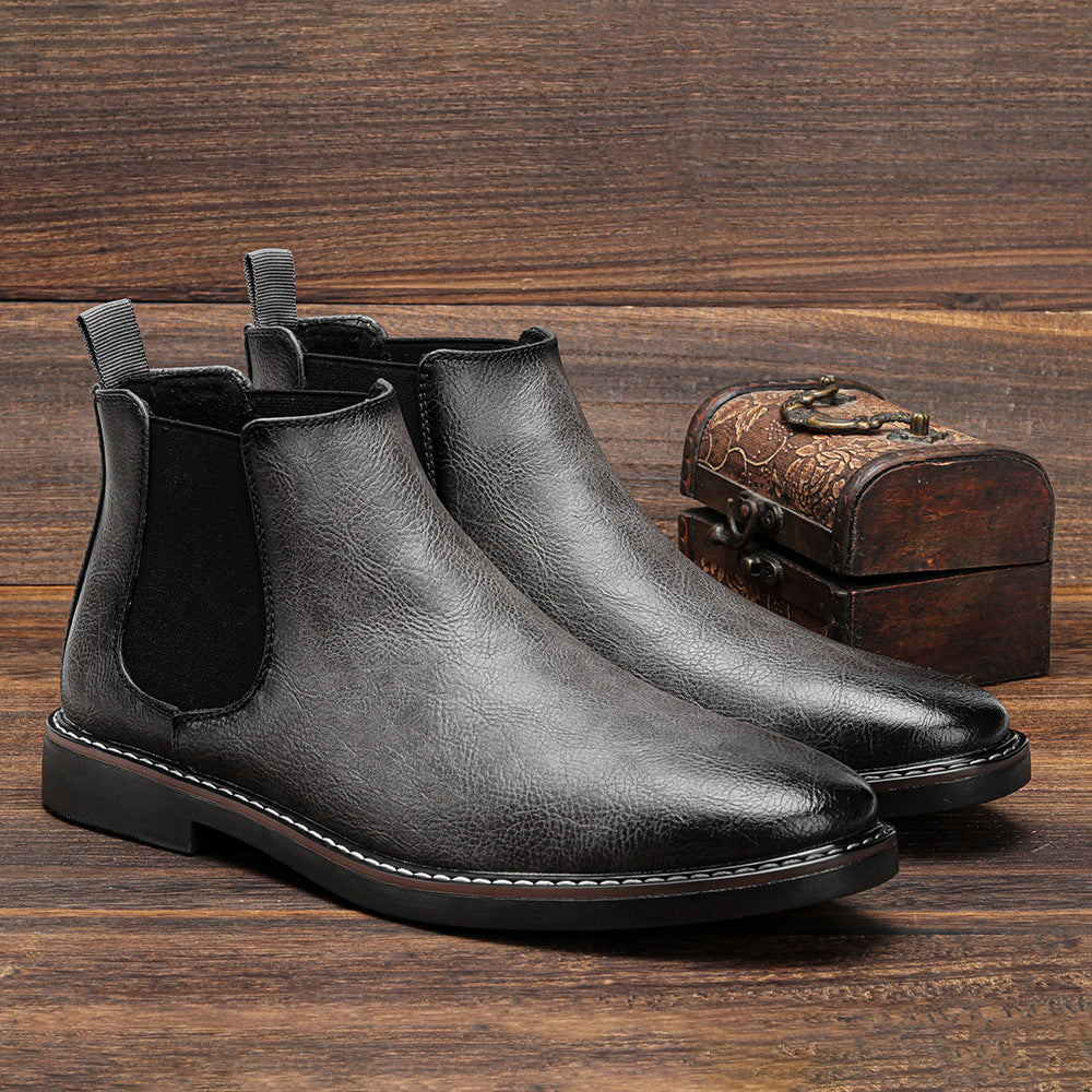 Hudson™ | Leather Chelsea Boots