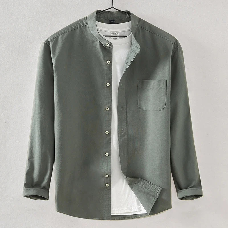Walker™ | Modern Mandarin Shirt