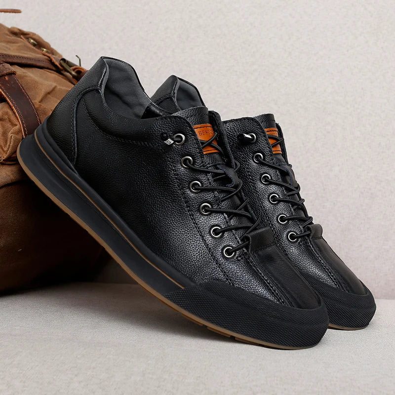 Landon™ | Classic Leather Sneakers