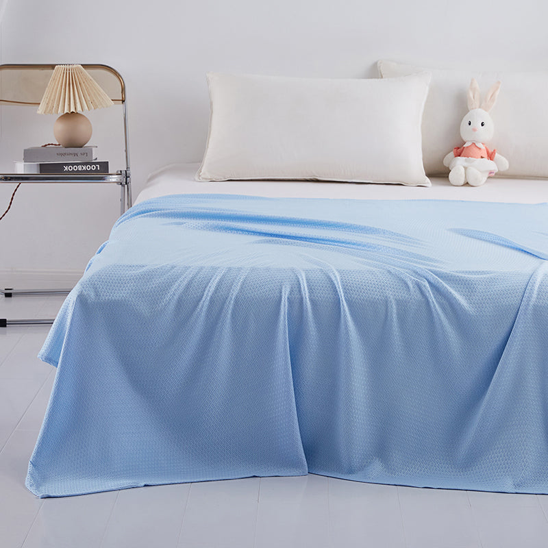 100% Bamboo Fiber Soft Cooling Blanket For Summer