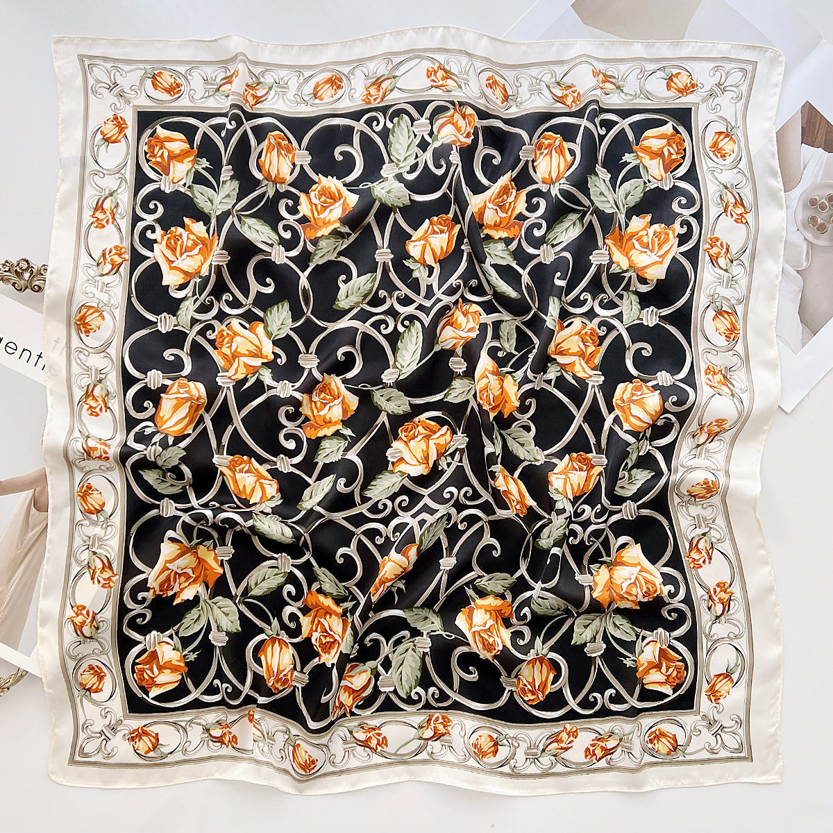 Kayla™ | Classic Silk Foulard