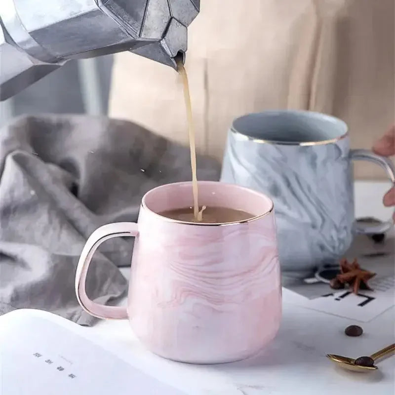 Premium Ceramic Marble Mugs