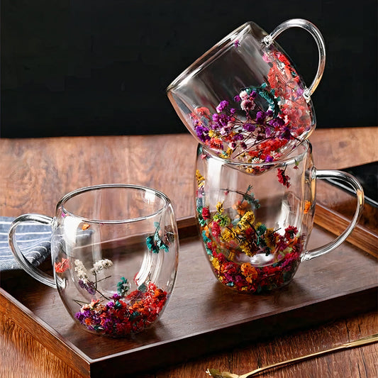 Flower Glaze Cup