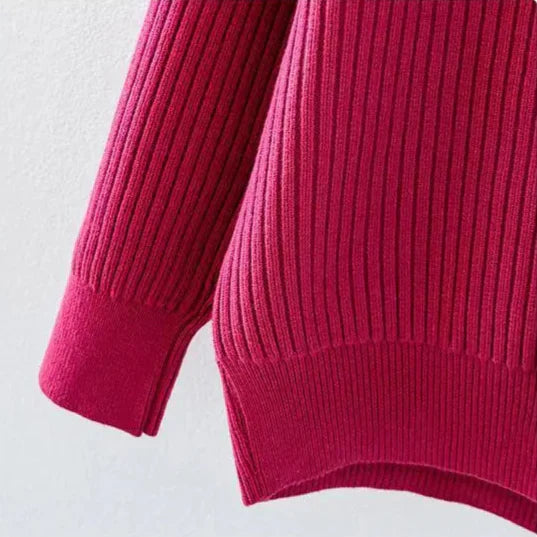 Aurelia Slim Ribbed Pullover