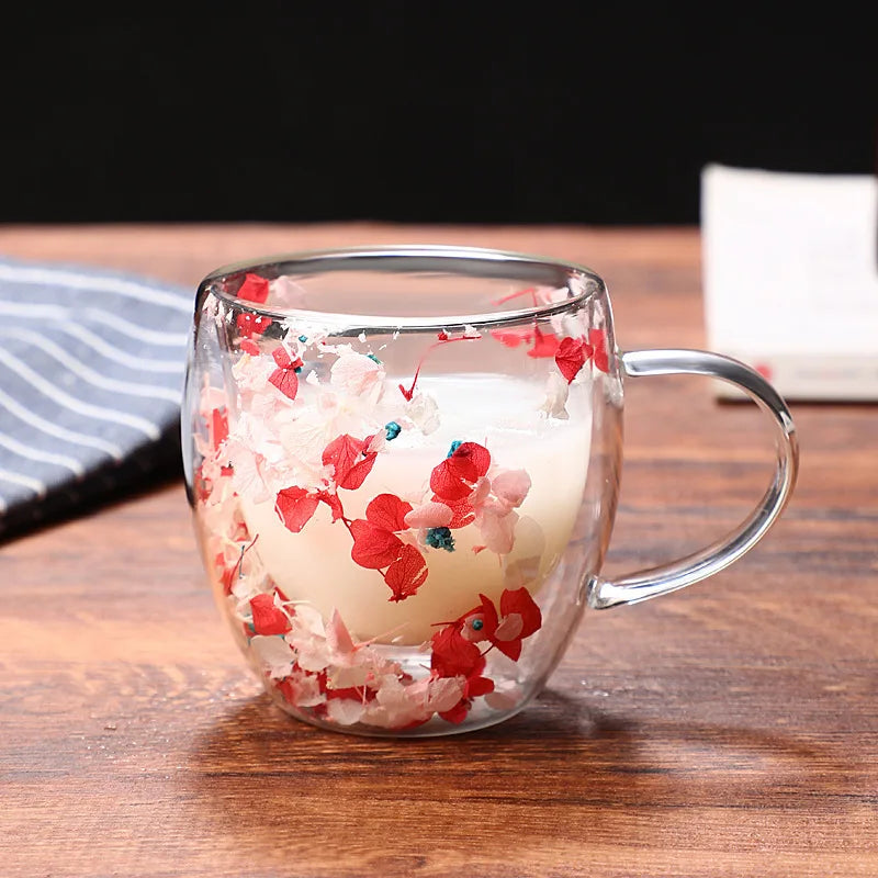 Flower Glaze Cup