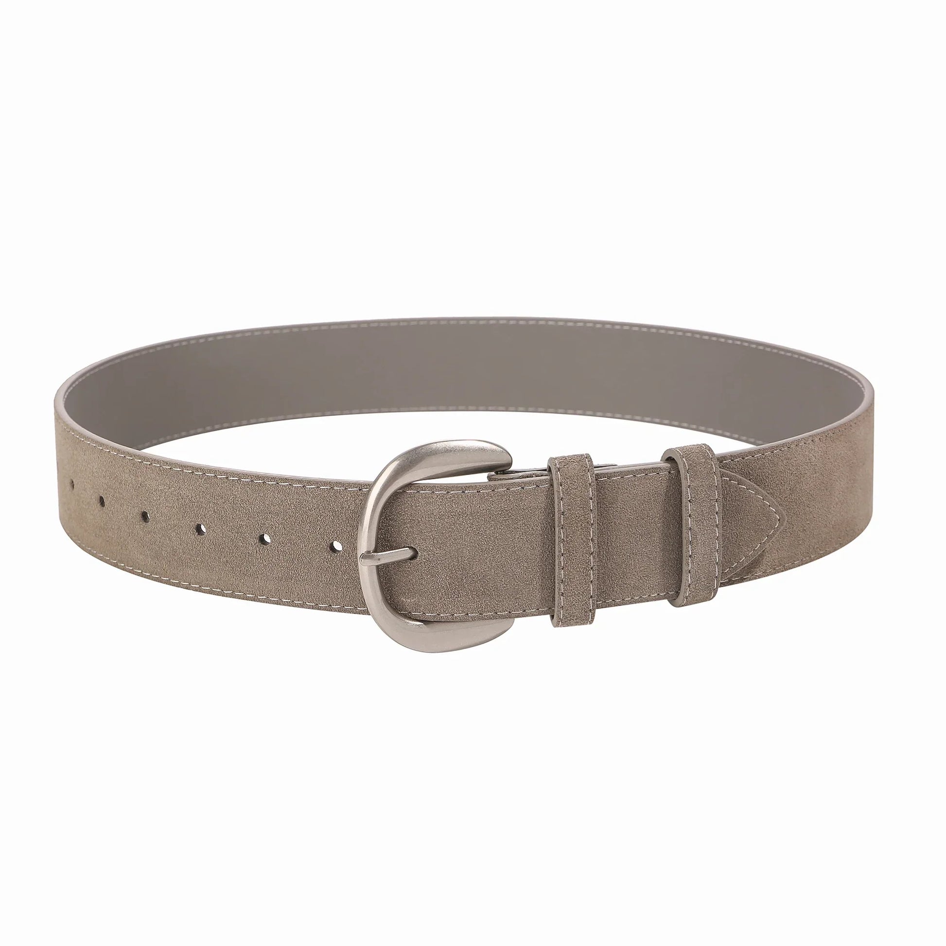 Alina Suede Wide Belt