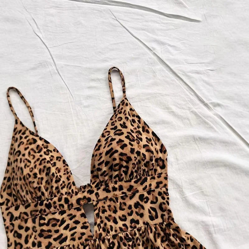 Liana Leopard Dress