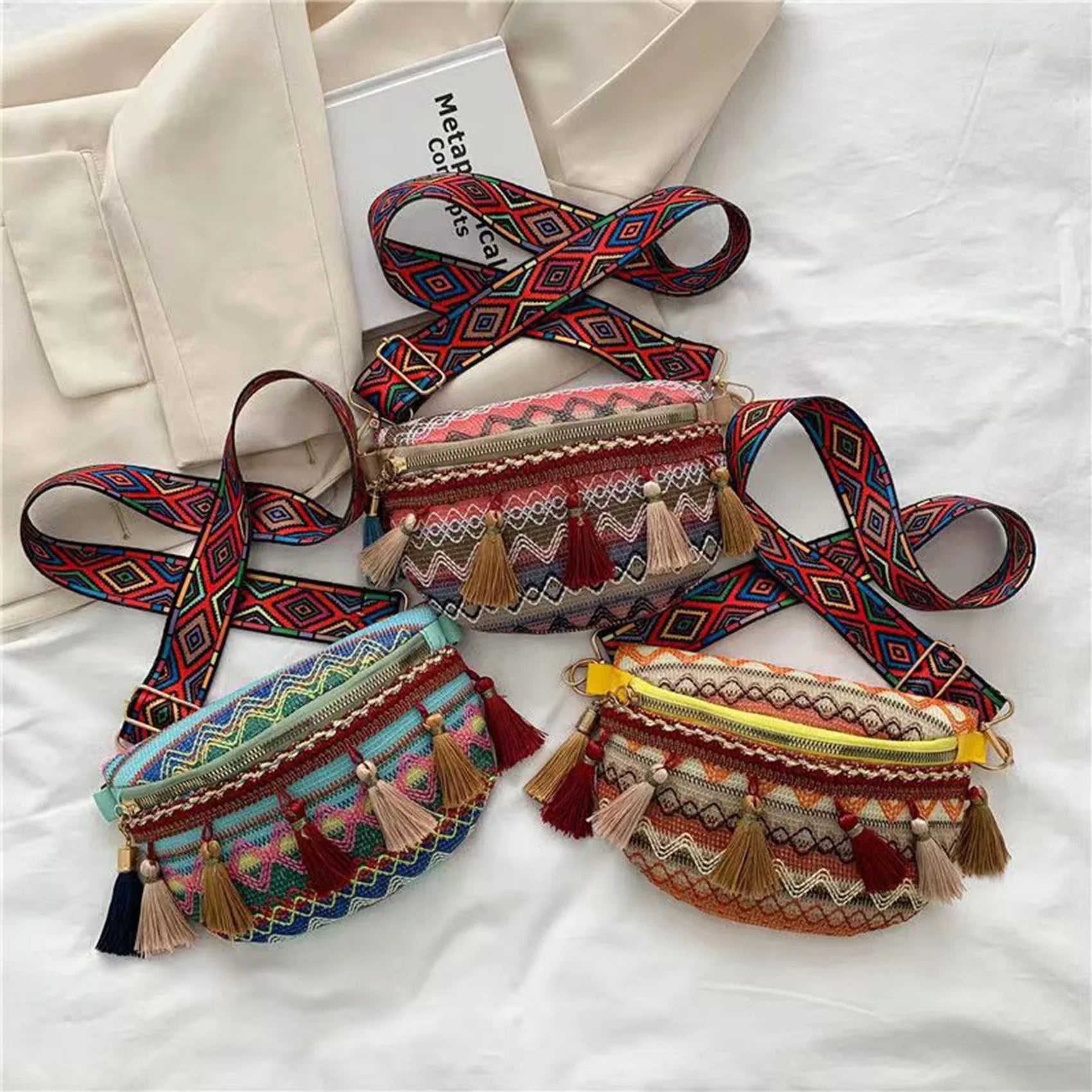 Freya Tassel Crossbody