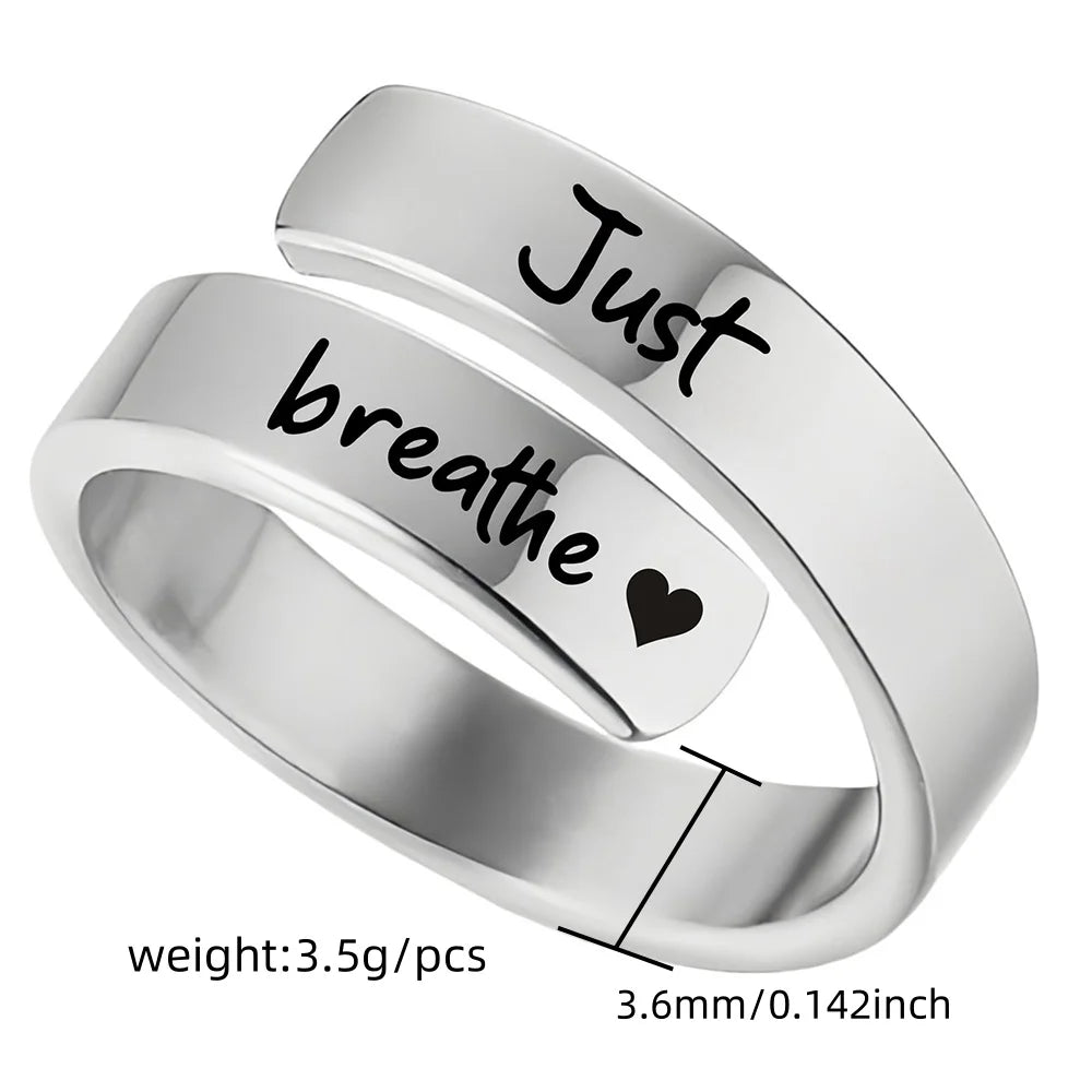 Just Breathe | Premium Ring