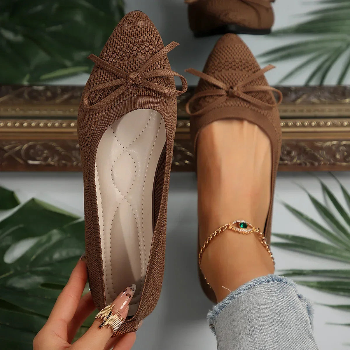 Clara Knit Ballet Flats