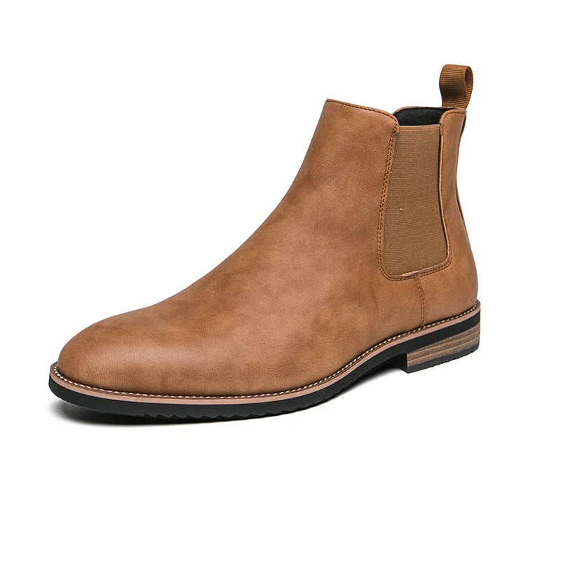 Garry™ | Leather Chelsea Boots