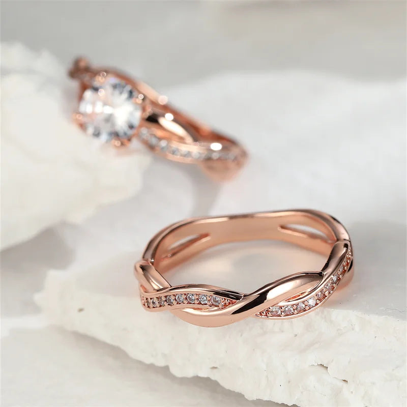 Celeste Zircon Bridal Set