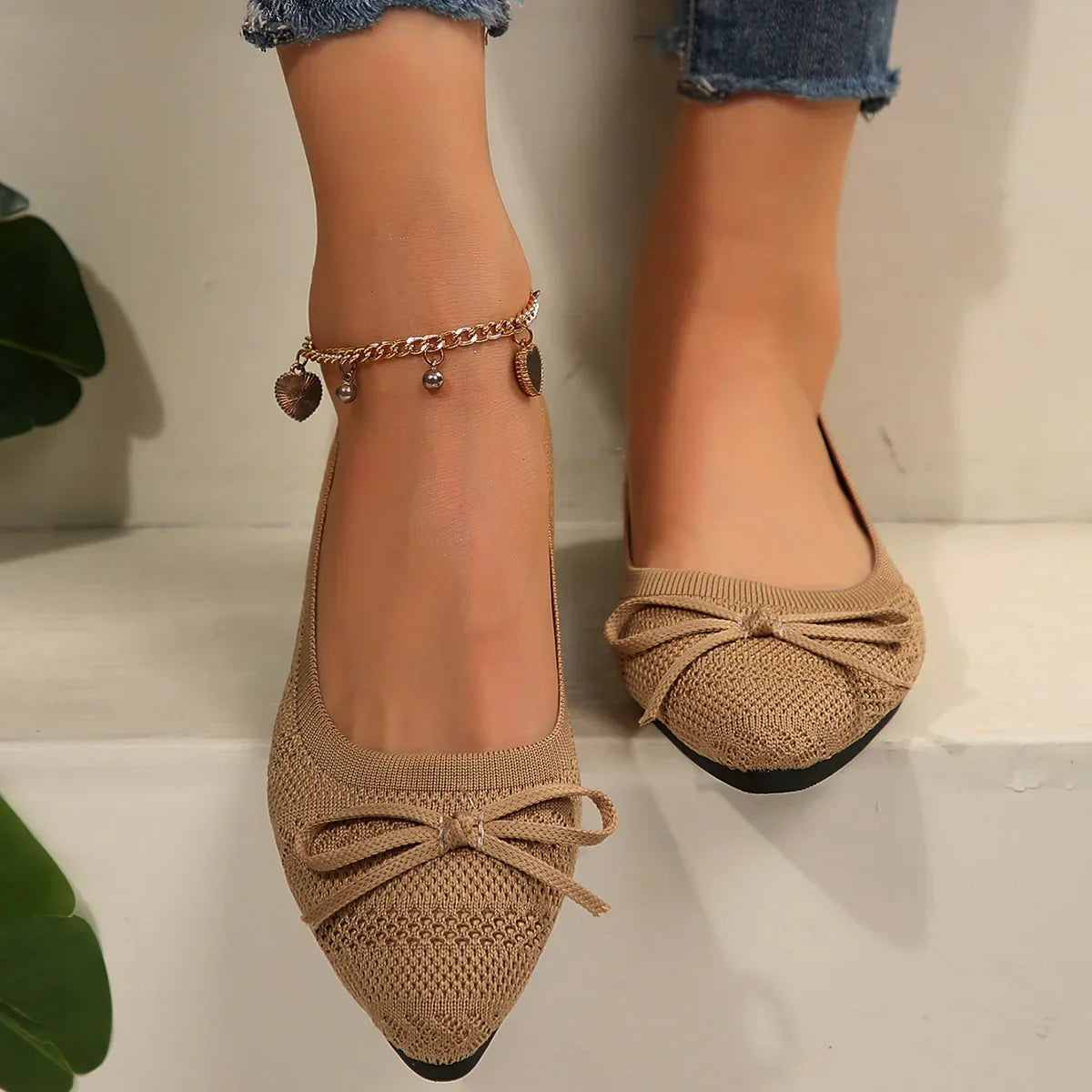Clara Knit Ballet Flats