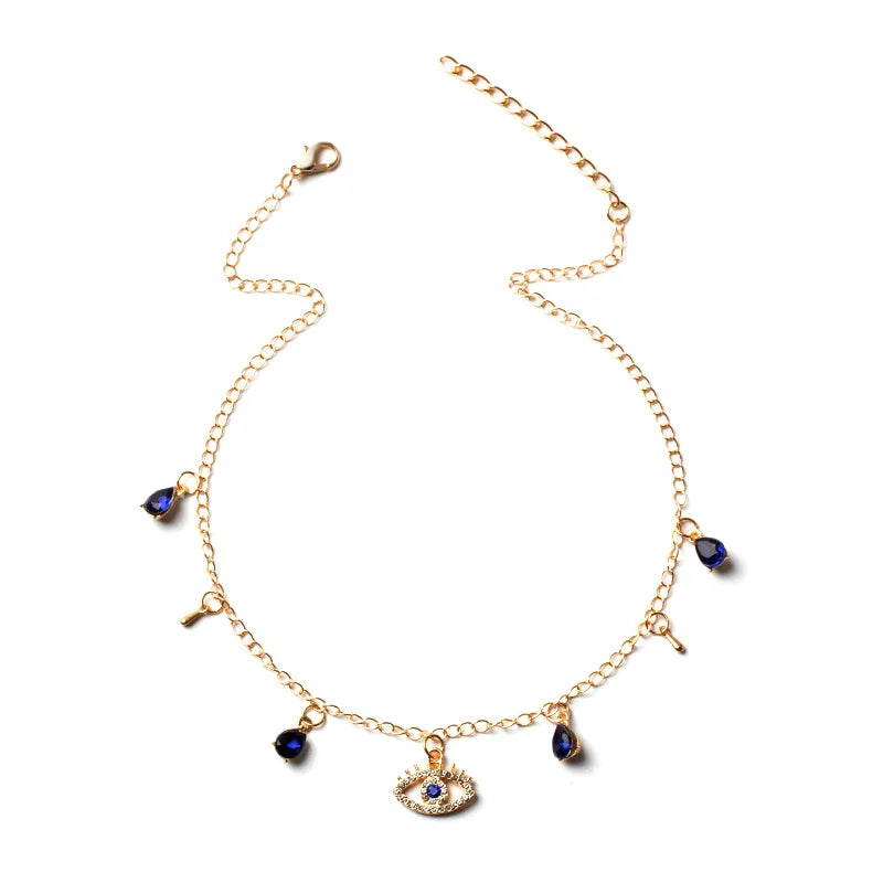 Lyra Eye Necklace