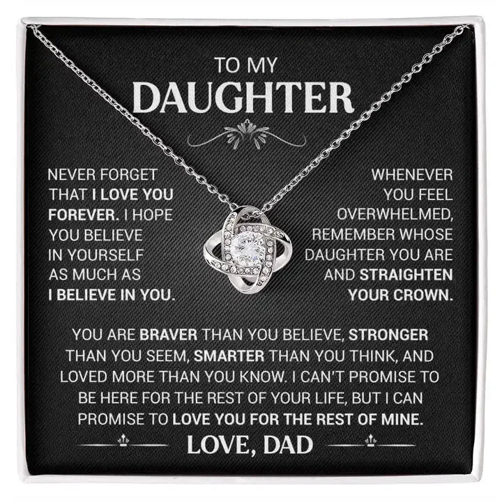 To My Daughter | Premium Necklace