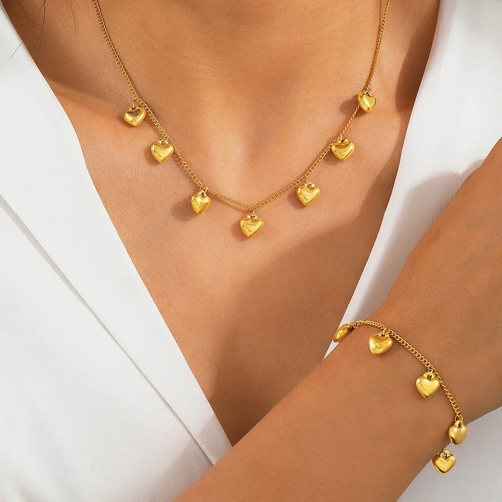 Amora Heart Jewelry Set