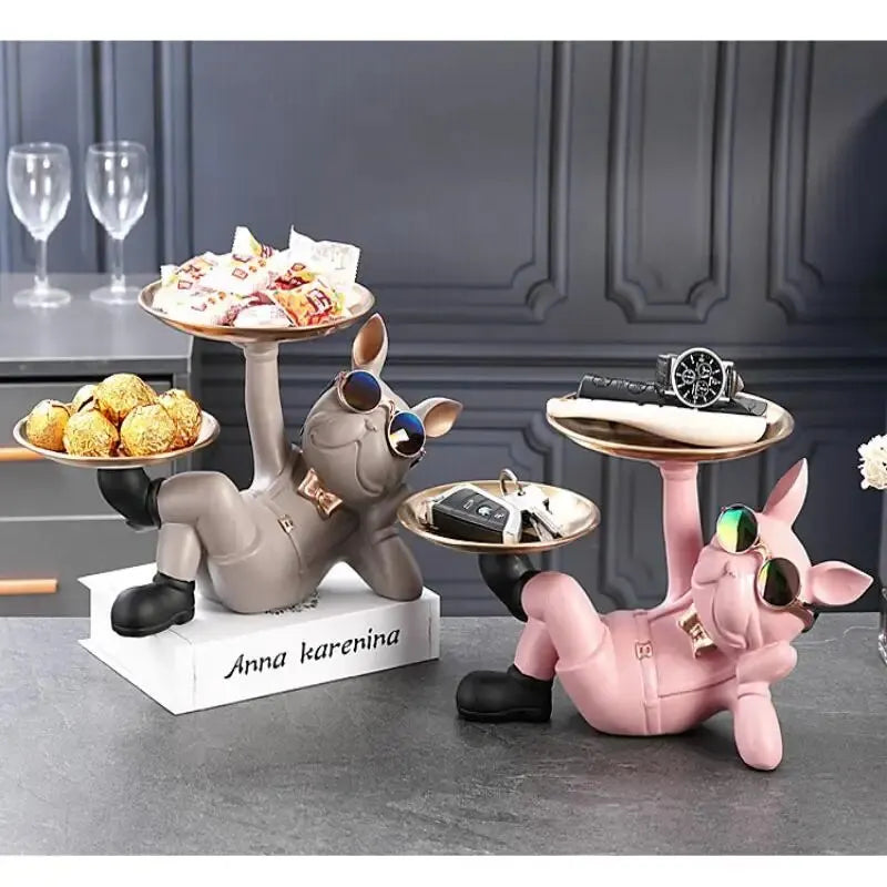 Frenchie Key Storage Tray