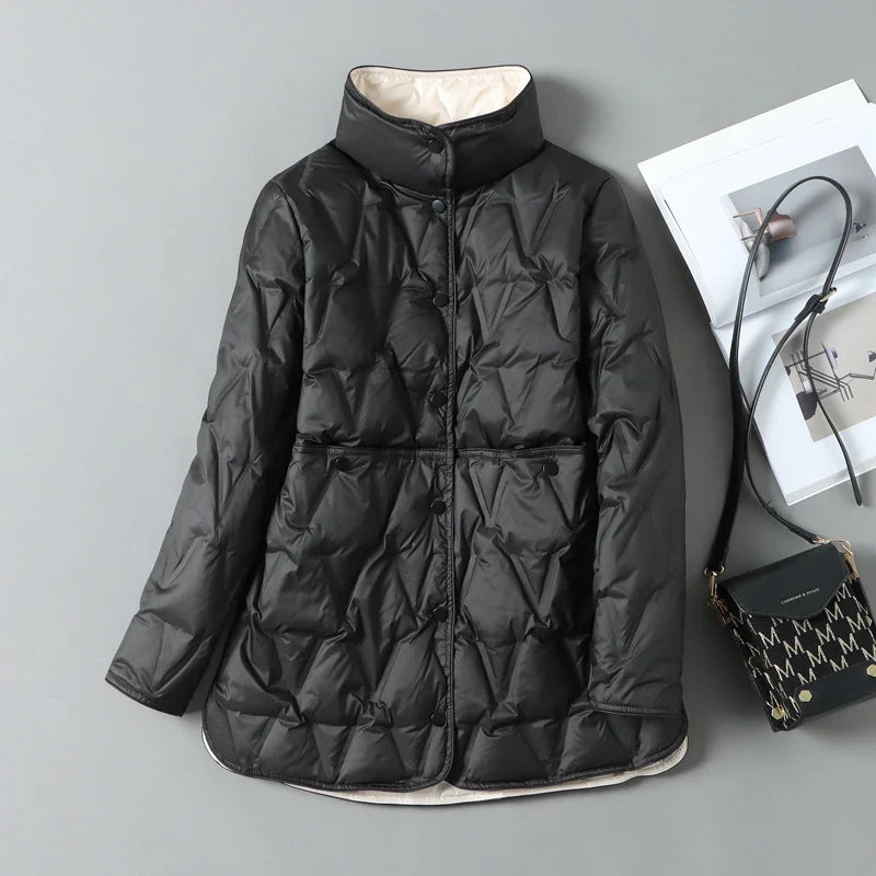 Claire™ | Quilted Down Jacket