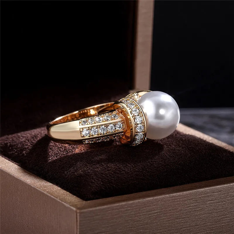 Celeste Pearl Ring
