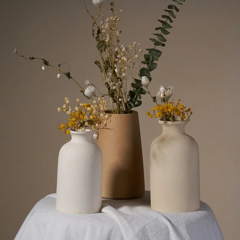 Soft Sands Ceramic Vase