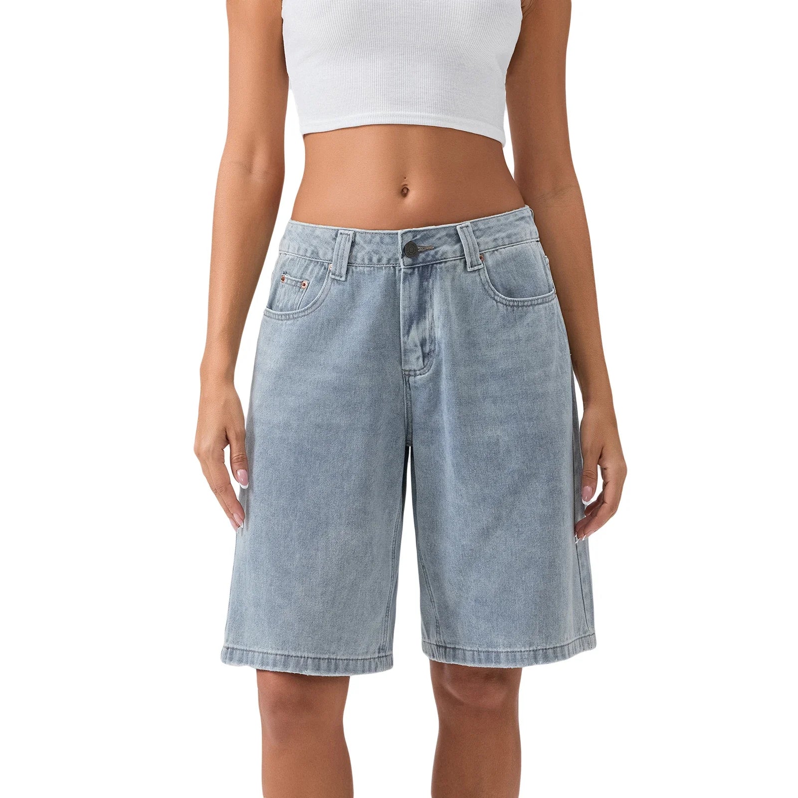90's Low Rise Jean Shorts
