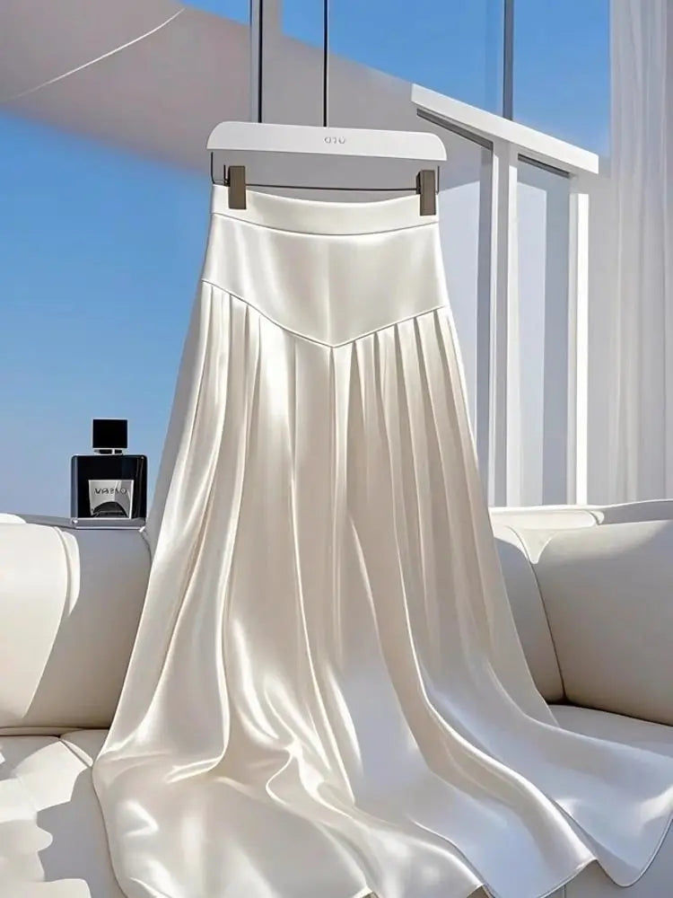 Alina Satin Skirt