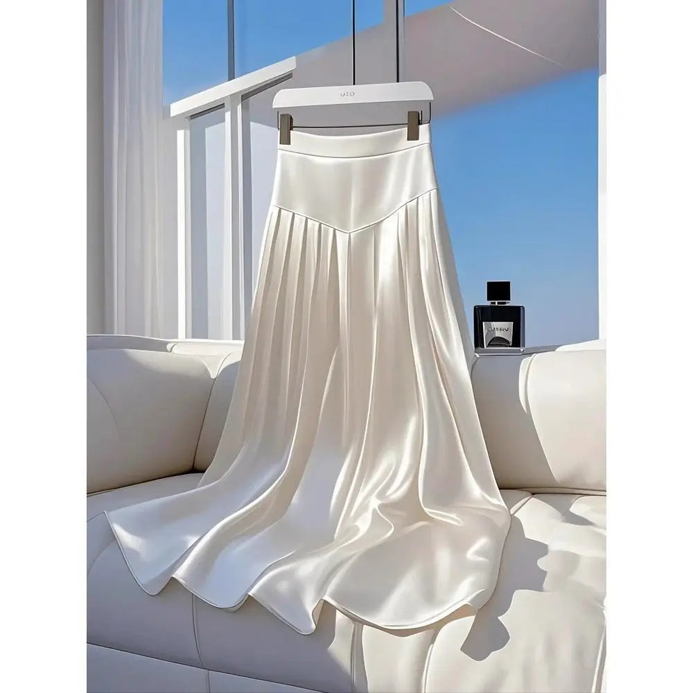 Alina Satin Skirt