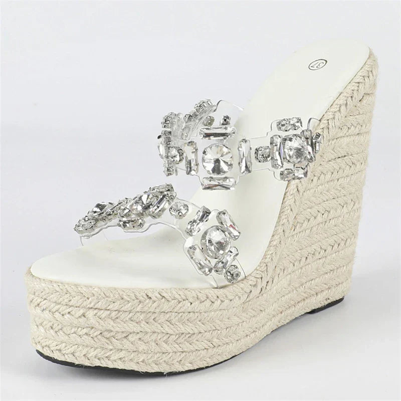 Amara Suede Tassel Sandals