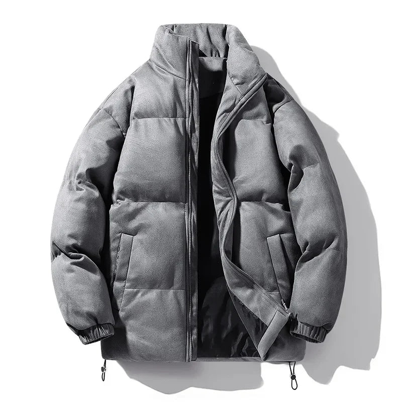 Hendrix™ | Suede Puffer Jacket