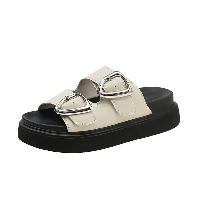 Noa Rubber Platform Slides
