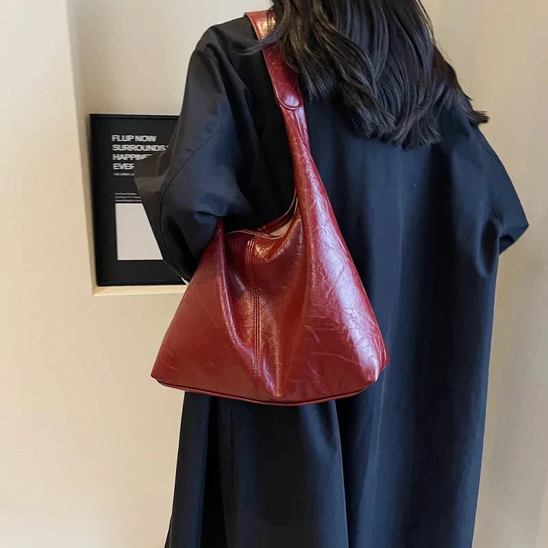 Freya Suede Shoulder Bag