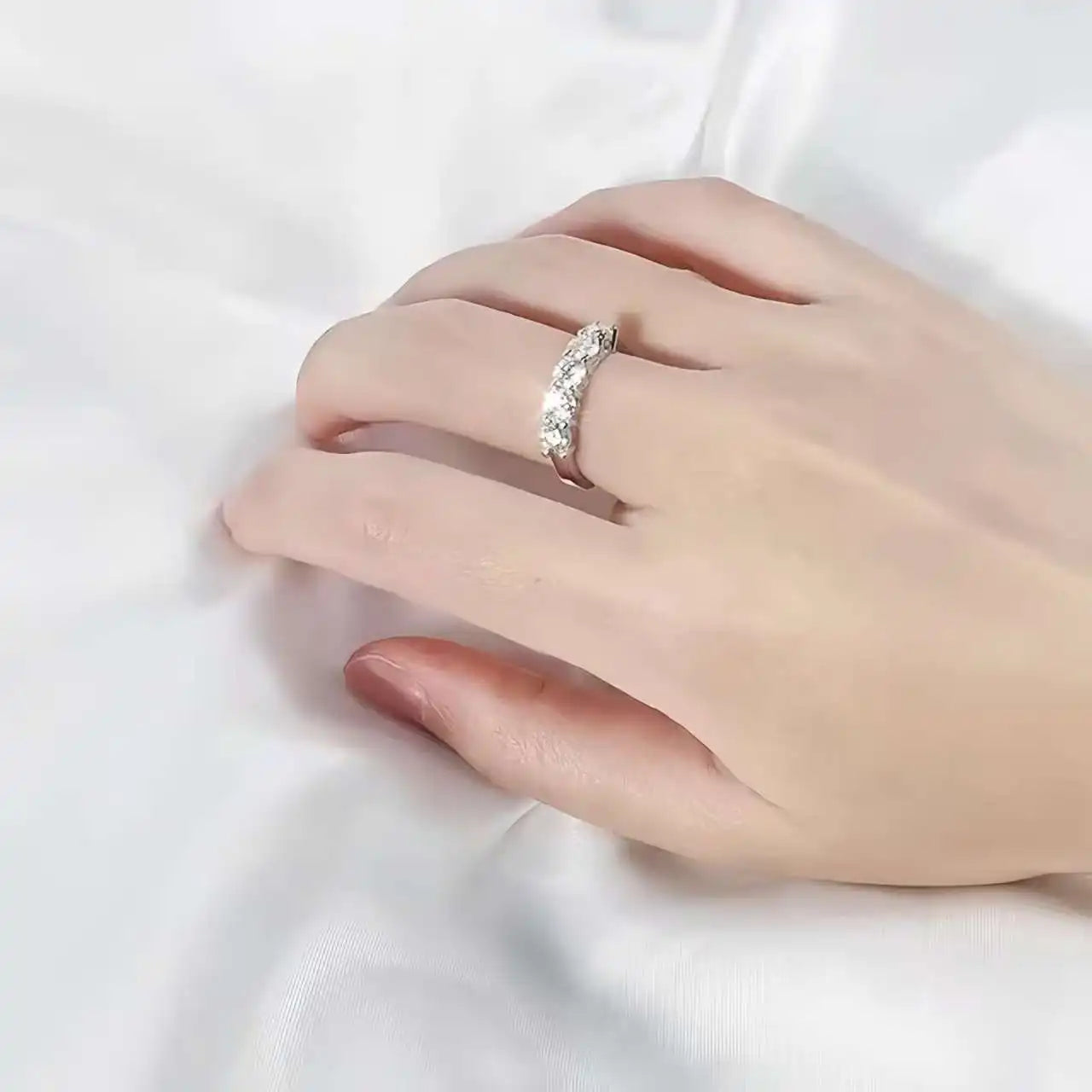 Aria Moissanite Ring