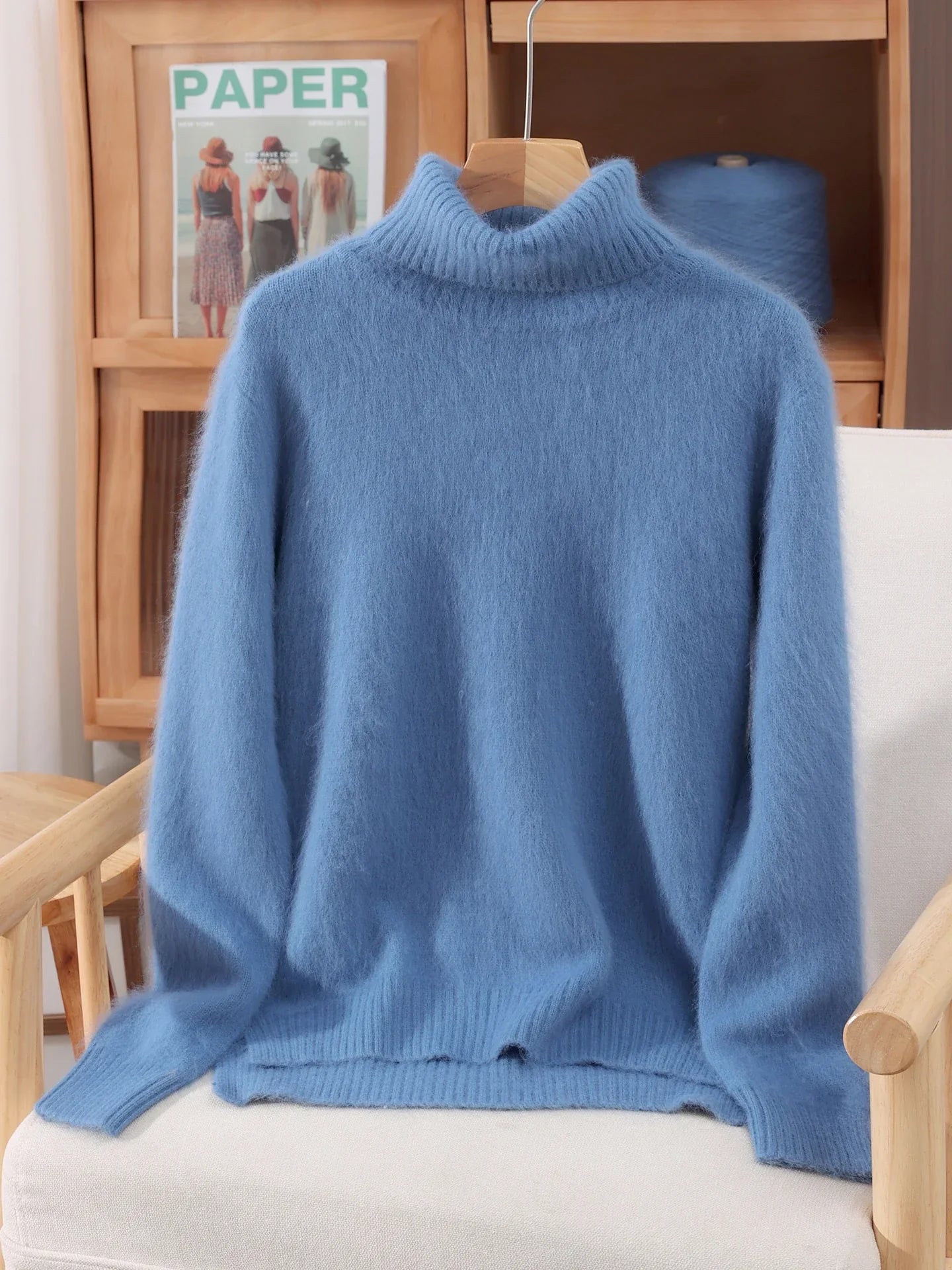 Amara Mink Cashmere Pullover