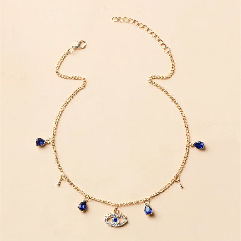 Lyra Eye Necklace